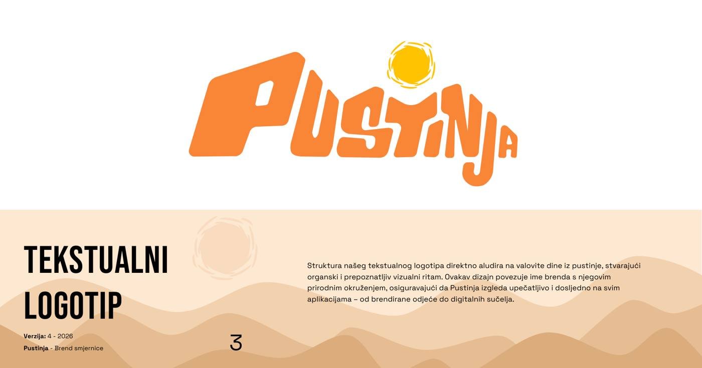 Pustinja wordmark